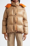 Moncler Parana Puffer Jacket - Women's - Polyamide/down/feather In Light Beige