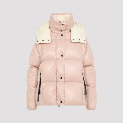 Moncler Parana Feather-down Jacket For Women In Nude & Neutrals