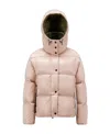 Moncler Parana Short Down Jacket Pink In Pink