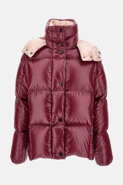 Moncler Parana Jacket In Burgundy