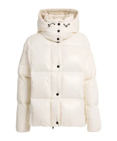Moncler Parana Nylon Down Jacket In Neutral