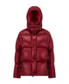 Moncler Doudoune Courte Parana In Red