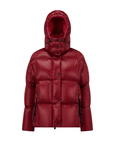 Moncler Doudoune Courte Parana In Rouge