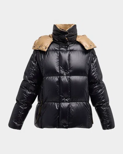 Moncler Parana Puffer Jacket In Black