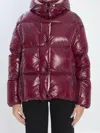Moncler Maire Puffer Jacket With Hood In Red
