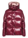 Moncler Maire Puffer Jacket With Hood In Brown