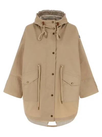 Moncler Parka In Beige