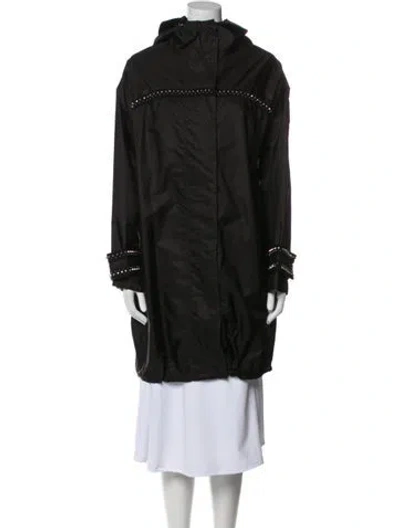 Pre-owned Moncler Parka In Black