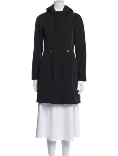 Pre-owned Moncler Parka In Black