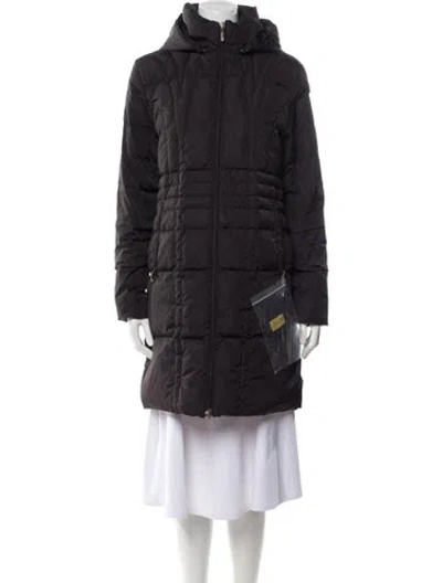 Pre-owned Moncler Parka In Black