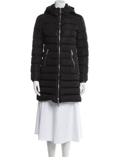 Pre-owned Moncler Parka In Black