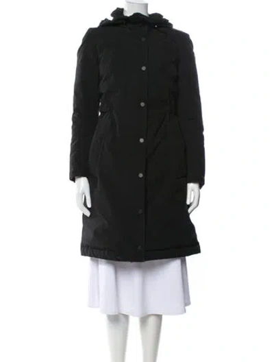 Pre-owned Moncler Parka In Black