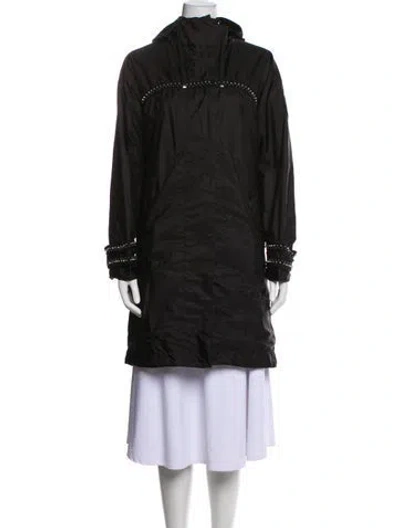 Pre-owned Moncler Parka In Black