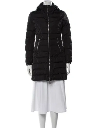 Pre-owned Moncler Parka In Black