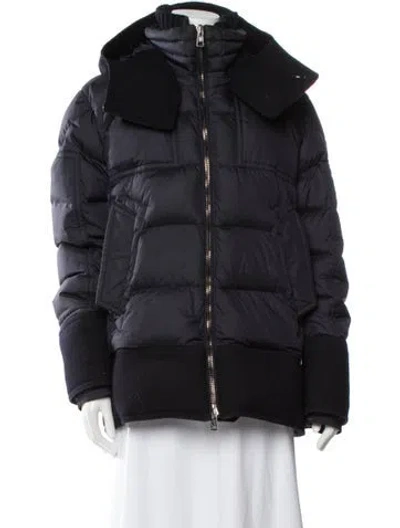 Pre-owned Moncler Parka In Black