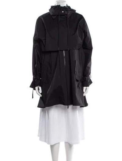 Pre-owned Moncler Parka In Black