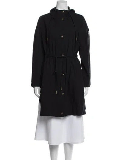 Pre-owned Moncler Parka In Black