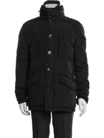 Pre-owned Moncler Parka In Black