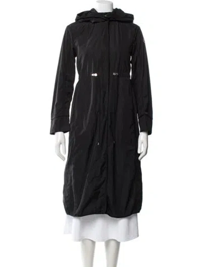 Pre-owned Moncler Parka In Black