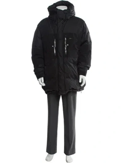 Pre-owned Moncler Parka In Blue