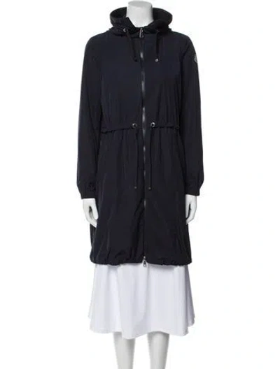 Pre-owned Moncler Parka In Blue