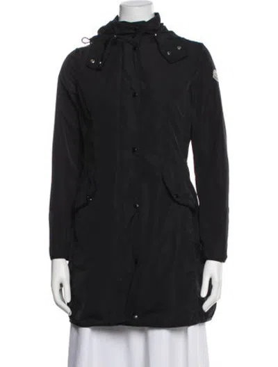 Pre-owned Moncler Parka In Blue