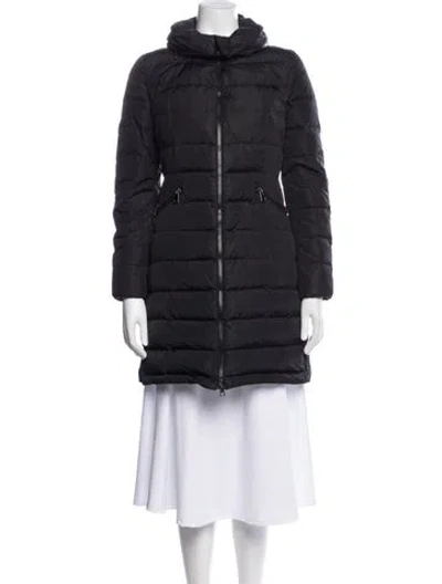 Pre-owned Moncler Parka In Brown