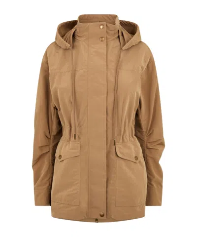 Moncler Parka In Brown