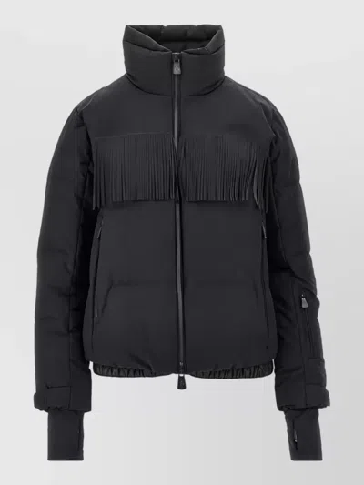 Moncler Parka Coat In Black