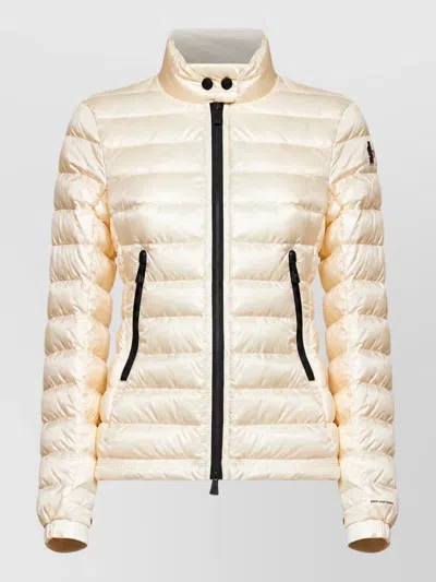 Moncler Parka Coat In Neutral