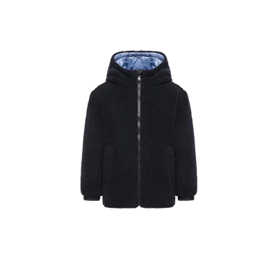 Moncler Kids' Parka En Duvet Réversible À Capuche Varando, Garçons, Bleu, Taille: 10a In Blue