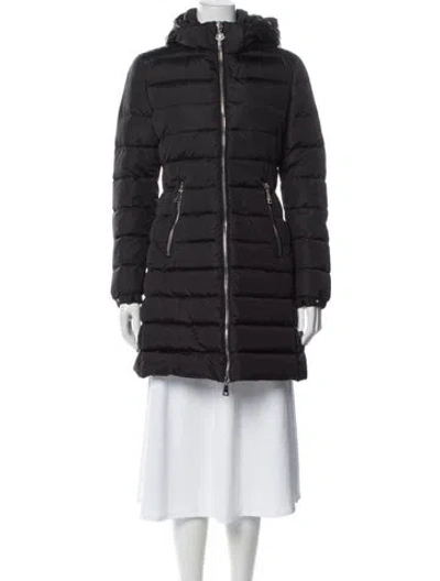 Pre-owned Moncler Parka In Gray