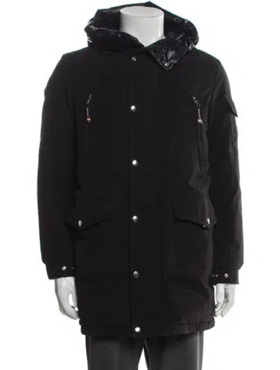 Pre-owned Moncler Parka In Gray
