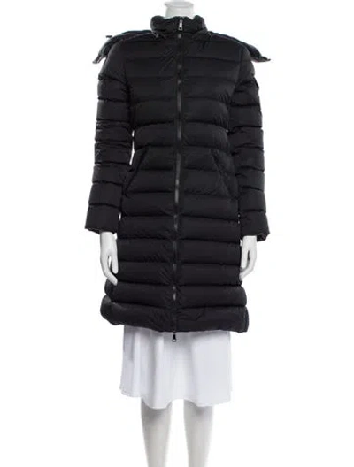 Pre-owned Moncler Parka In Gray