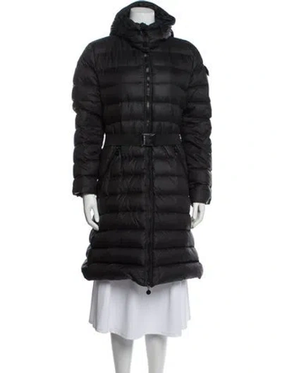 Pre-owned Moncler Parka In Gray