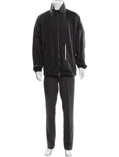 Pre-owned Moncler Parka In Gray