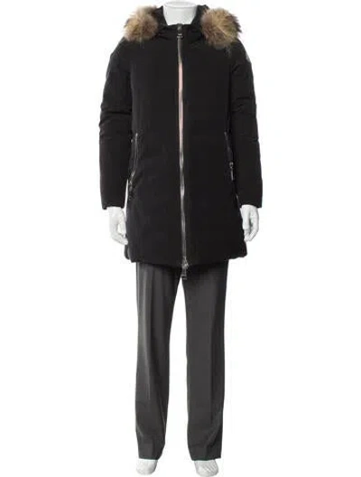 Pre-owned Moncler Parka In Gray