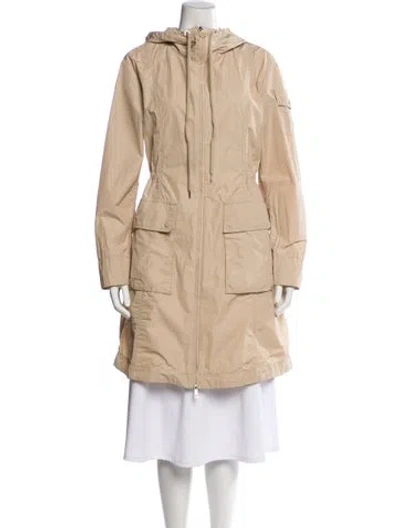 Pre-owned Moncler Parka In Neutral