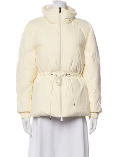 Pre-owned Moncler Parka In Neutral