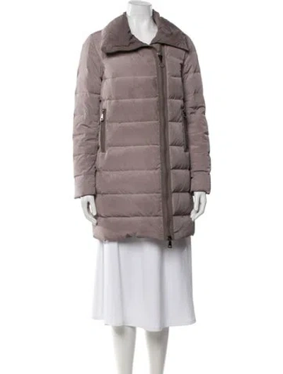 Pre-owned Moncler Parka In Neutral