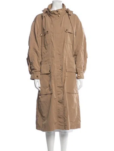 Pre-owned Moncler Parka In Neutrals