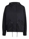 Moncler Parka Noizay With Hood In Blue