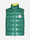 MONCLER PARKE QUILTED NYLON DOWN waistcoat