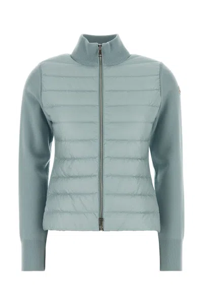 Moncler Pastel Light Blue Nylon Down Jacket