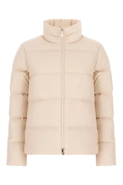 MONCLER PASTEL PINK MAUZUN POLYESTER DOWN JACKET