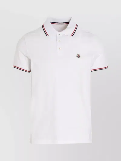 MONCLER PATCH LOGO POLO SHIRT