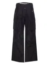 Moncler Patch-logo Ski Cargo Pants In Black