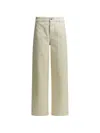 Moncler Patch-pocket Jeans In Neutral