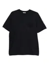 Moncler Patch-pocket T-shirt In Black