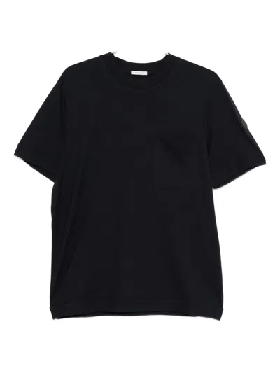 Moncler Patch-pocket T-shirt In Black